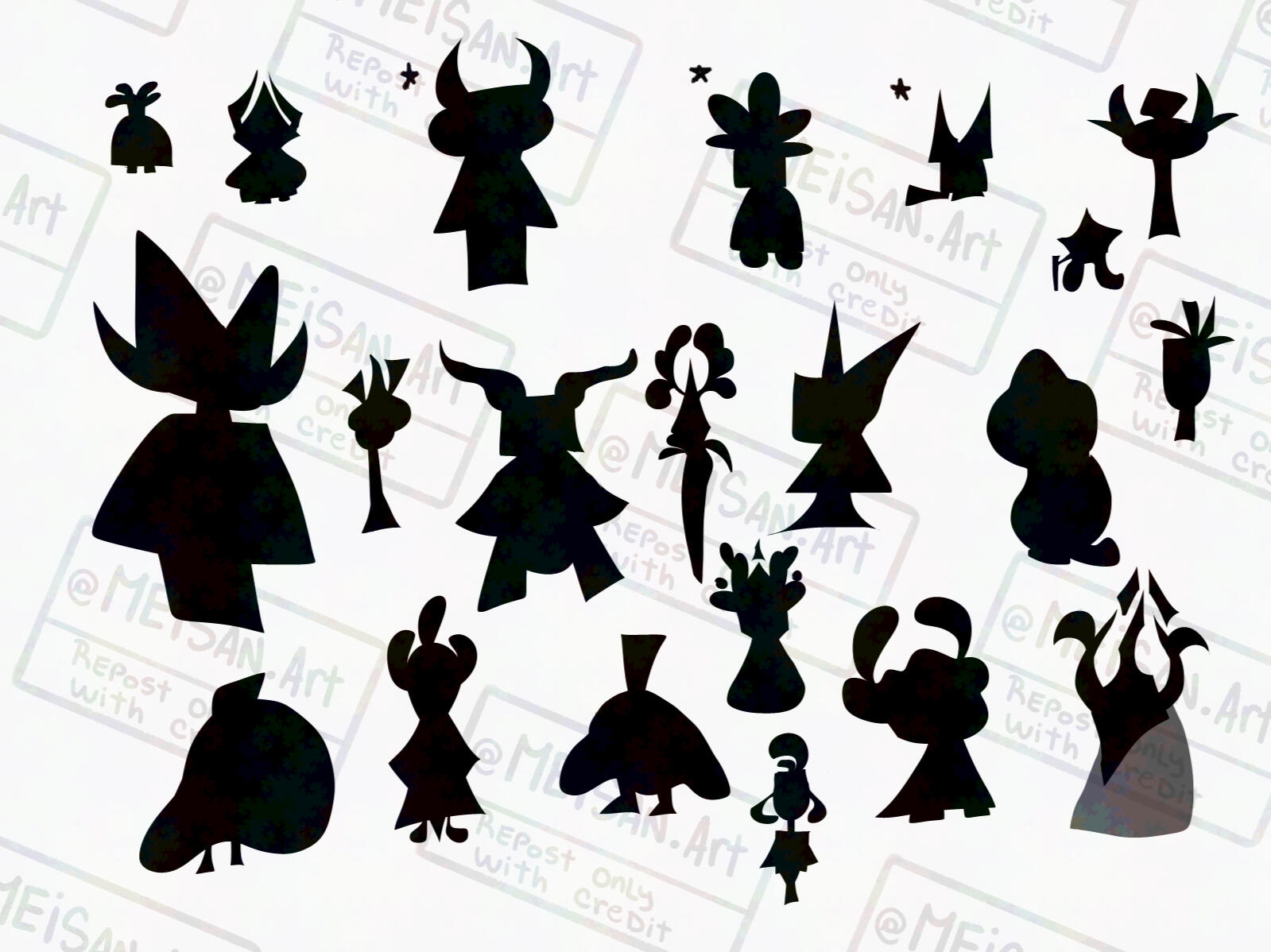 "El Diablo" Exploración de figuras // Exploration of figures